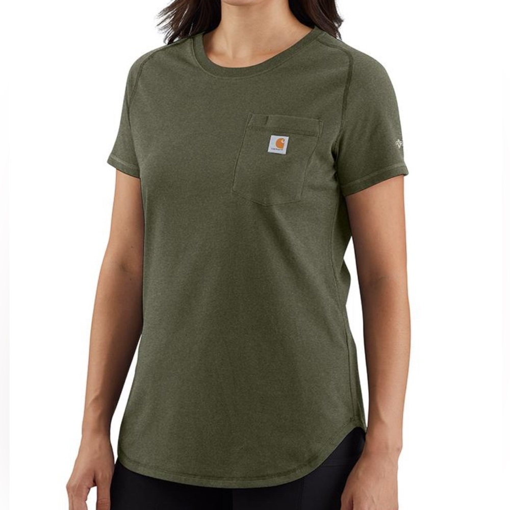 Carhartt 105415 - Women's Force® Relaxed Fit Midweight T-Shirt XL